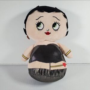 Betty Boop Plush Doll with bean bottom. 10-11" tall. Collection
